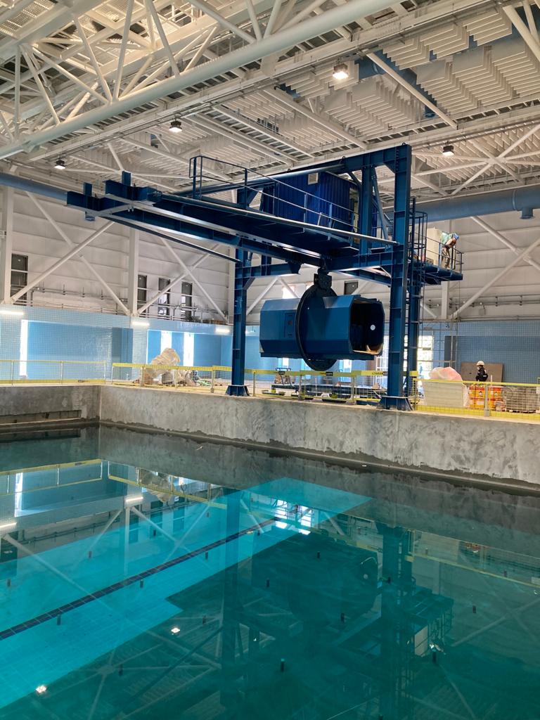 Underwater escape trainer simulator